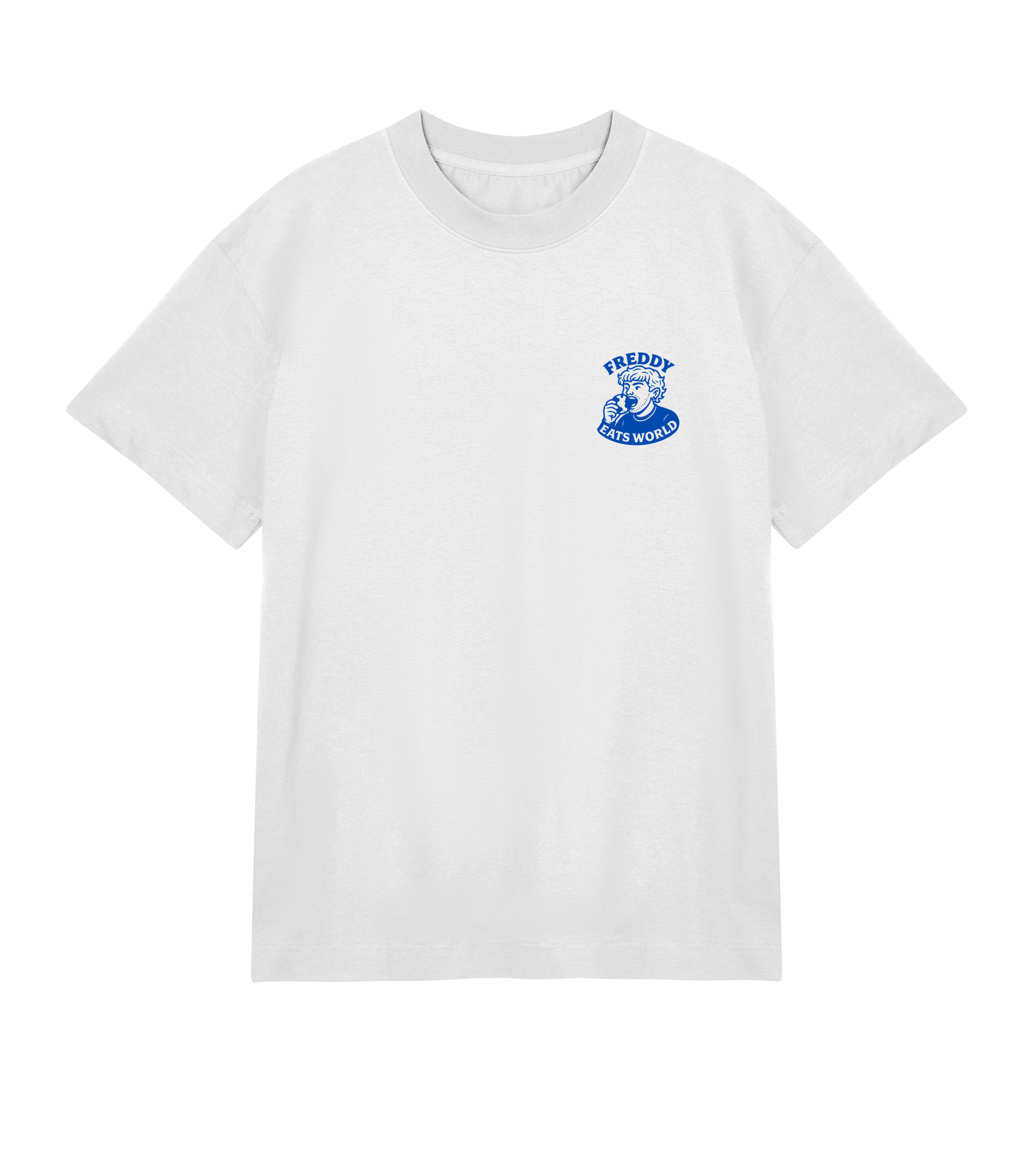 WHITE T OG Blue